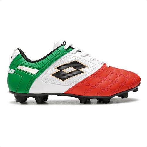 Chuteira Campo Lotto Stadio Potenza Gold B500 Masculina