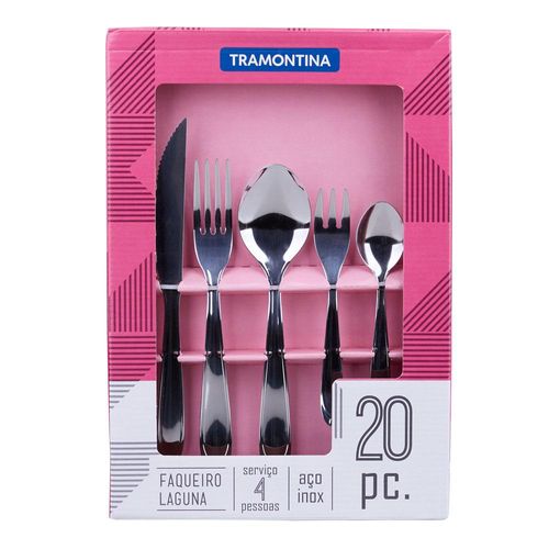 Faqueiro 20 Peças Inox Tramontina Laguna 66906/443