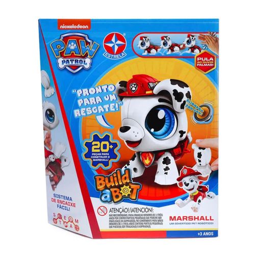 Build a Bot - Patrulha Canina - Marshall - Brinquedos Estrela