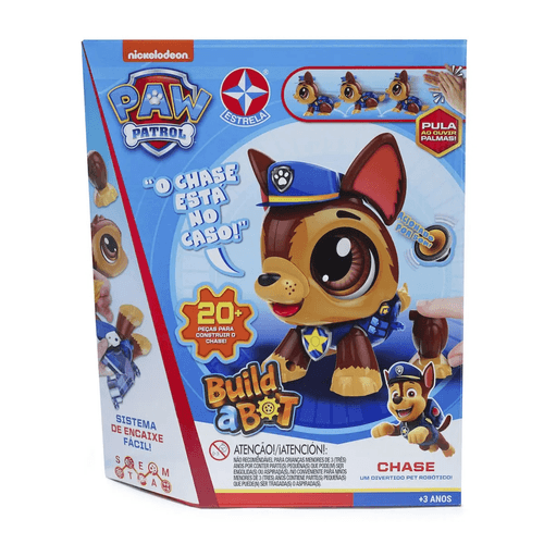 Build a Bot - Patrulha Canina - Chase - Brinquedos Estrela