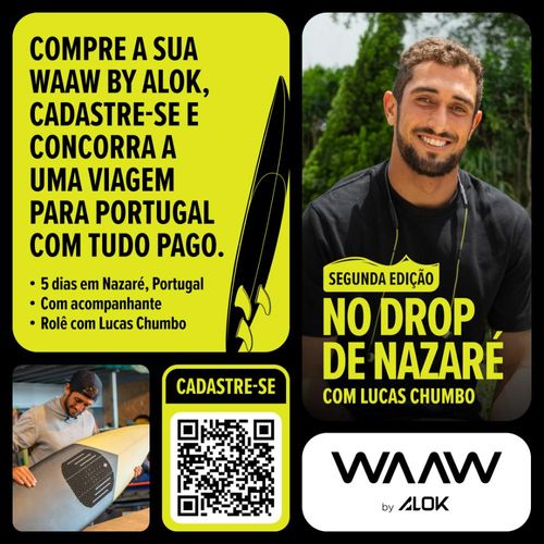 Fone de ouvido com fio WAAW SENSE 100HW