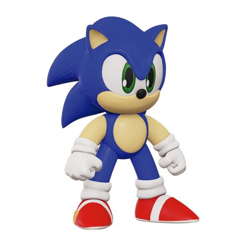 Boneco Sonic 21cm Articulado Novabrink Azul