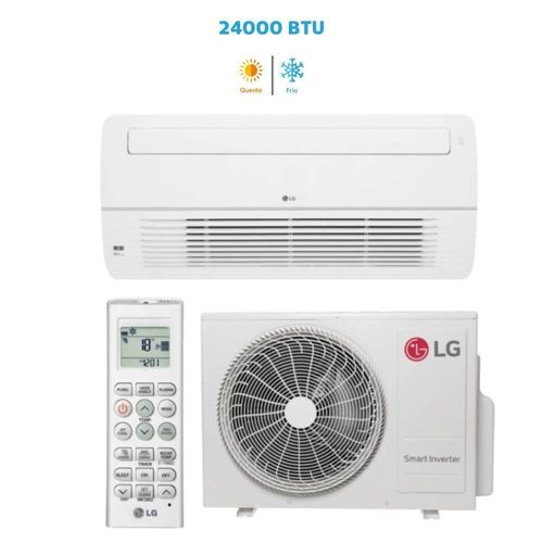 Ar-Condicionado Split Cassete 1 Via Inverter LG WI-FI Connect 24.000 BTUs Quente e Frio 220V ZTUW24GTTAA.ANWZBR1