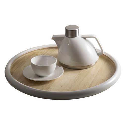 Bandeja em Madeira Ecológica Travessa 45cm Simply Home