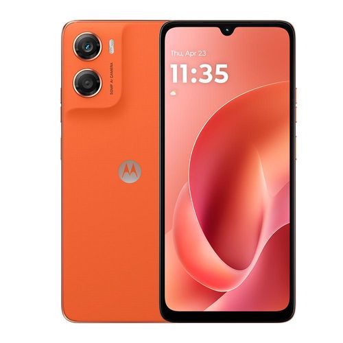 Smartphone Motorola Moto G06 128GB Dual Chip 4G Câmera 50MP Laranja
