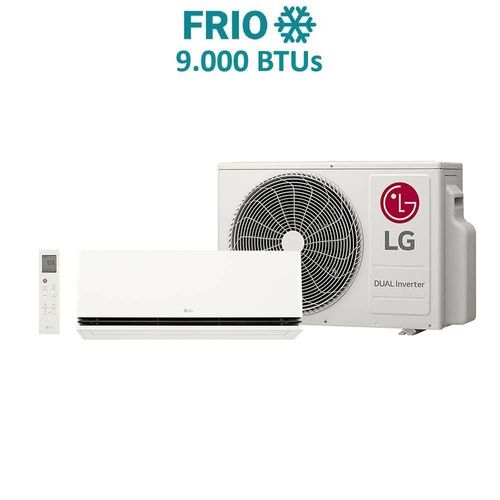 Ar Condicionado LG Dual Inverter AI Air 9000 BTUs Frio 220V S3-Q090AKH0