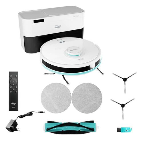 Aspirador De Pó Robo Wap Robot W4000 3 Em 1 Smart 220V