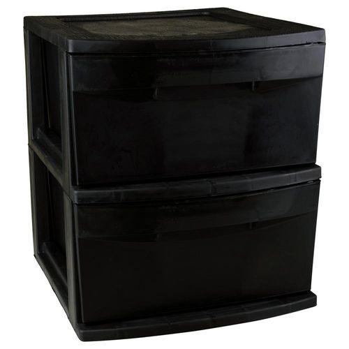 Gaveteiro com 2 Gavetas Gv69 São Bernardo Preto