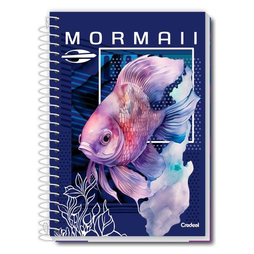 Caderno Universitário 10 Matérias Feminino Mormaii