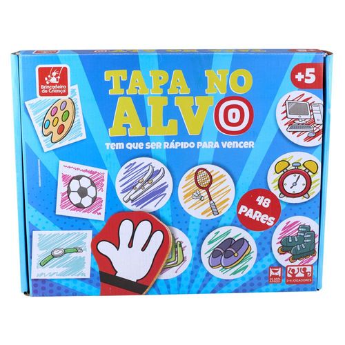 Jogo Tapa No Alvo Objetos Brincadeira de Criança
