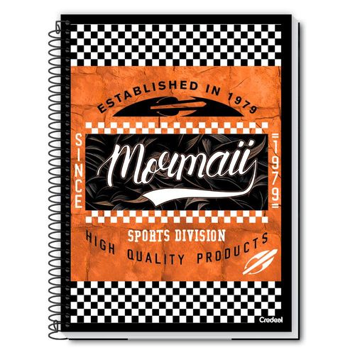 Caderno Universitário 10 Matérias Masculino Mormaii