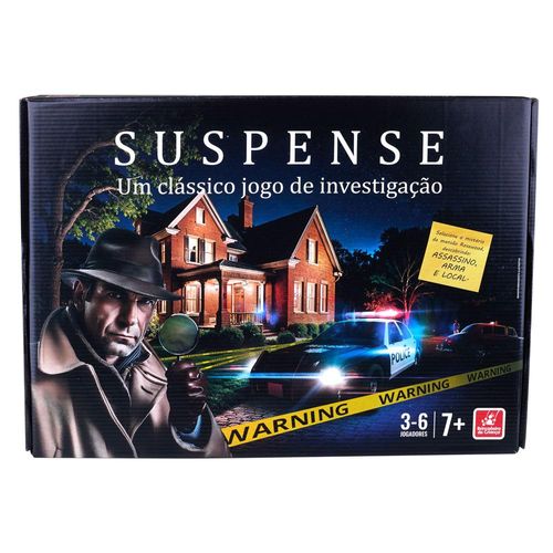 Jogo de Investigação Suspense Brincadeira de Criança