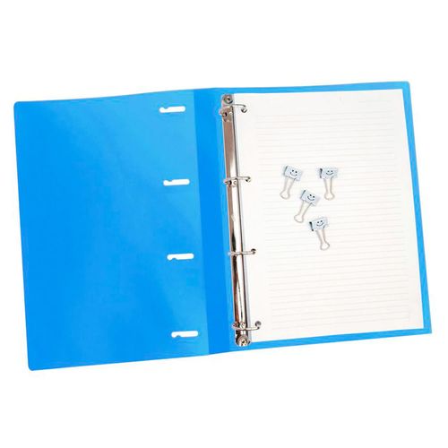 Pasta Fichário PP Full Color Azul 5037.C - Delo