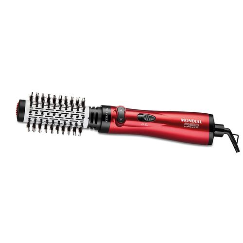 Escova Rotativa Infinity Keratin 1300W Mondial ERB11 Vermelha Bivolt