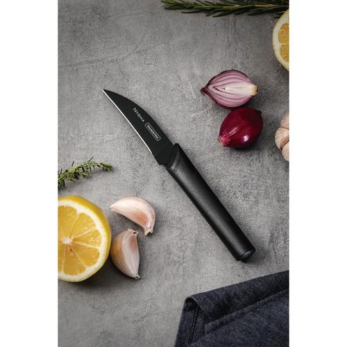 Faca para Tornear Tramontina Nygma Aço Inox e Polipropileno Preto 3"
