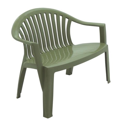 Banco Tramontina Leme 114x60 cm em Polipropileno Verde Oliva
