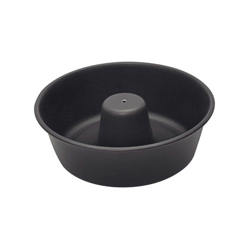 Forma para Bolo e Pudim Tramontina Alumínio Antiaderente Starflon Preto 24 cm 2,6 L