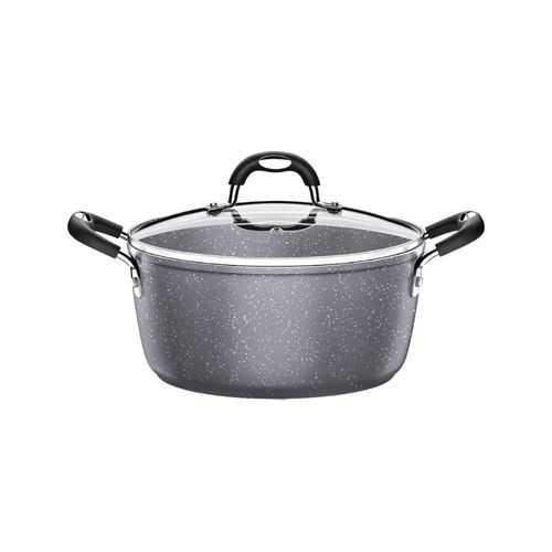 Jogo de Panelas Tramontina Mônaco em Alumínio Starflon Premium Cinza 5 Peças