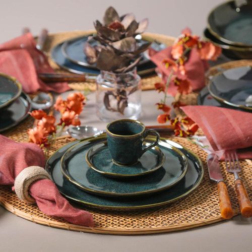 Aparelho de Jantar 30 Peças Bio Oceano Porto Brasil