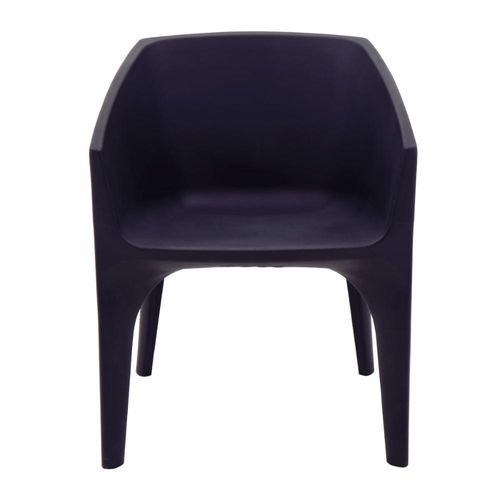 Poltrona Tramontina Paco em Polietileno Grafite