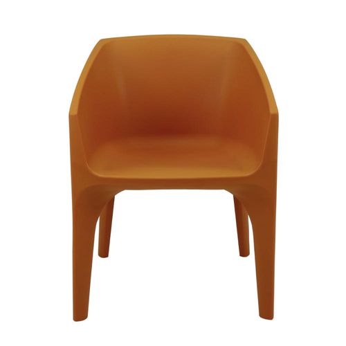 Poltrona Tramontina Paco em Polietileno Amarelo Tucano