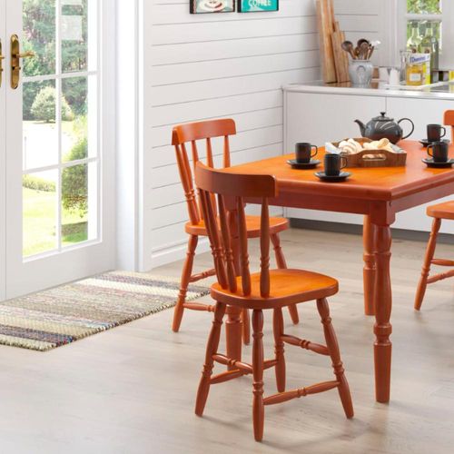 Cadeira Madeira Maçica Mel Brilho Piratini