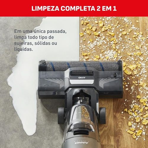 Aspirador e Limpadora de Pisos Sem Fio Arno X-CLEAN 4 LXC4 Bivolt