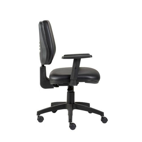 Cadeira de Escritório Giratória Corporate Executiva Roal Preto