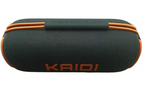 Caixa De Som Bluetooth RGB Estéreo Portátil Kaidi 60w Preto