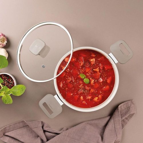 Caçarola Tramontina Veronese Alumínio e Cerâmica Bege 20cm 2,6 L