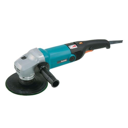 Lixadeira angular eletrônica 180mm industrial 1600w disco de borracha chave capa sa7000c 220v makita