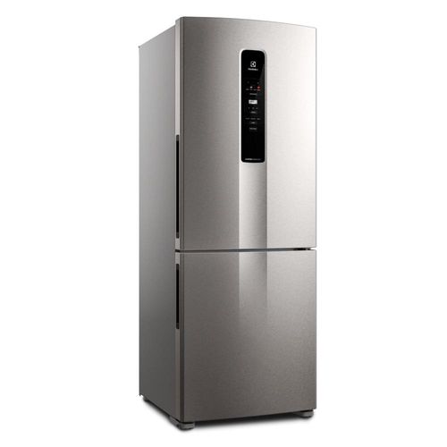 Geladeira electrolux ib7s frost free inverse efficient autosense look 490l inox