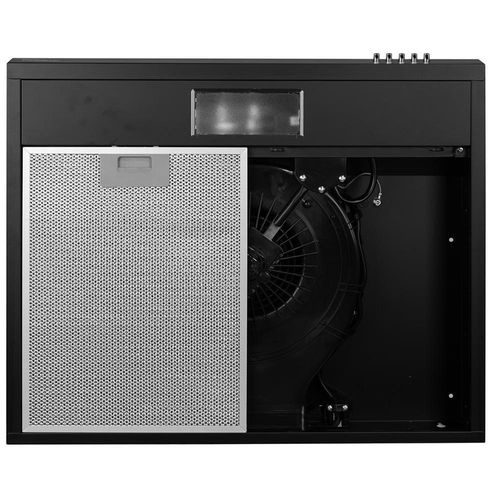 Depurador e exaustor de ar philco slim pdr60p preto com 3 velocidades – 60cm