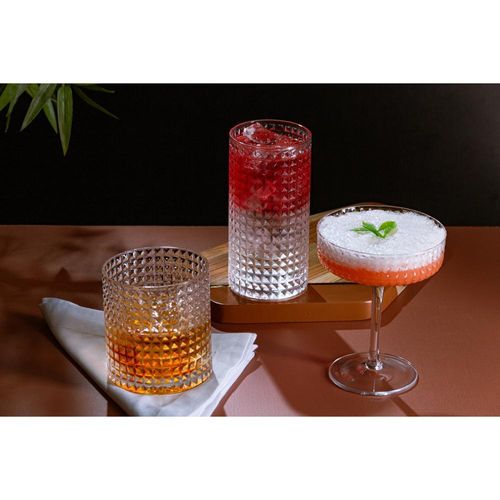 2 copos wolff spike para whisky de vidro