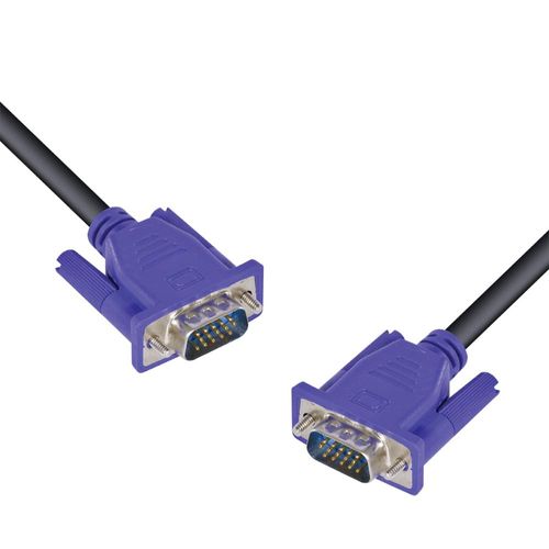 Cabo vga d-sub 15 pinos 5m para monitor vinik