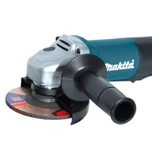 Esmerilhadeira angular 115mm industrial 840w chave punho disco de desbaste 9557hpg 127v makita