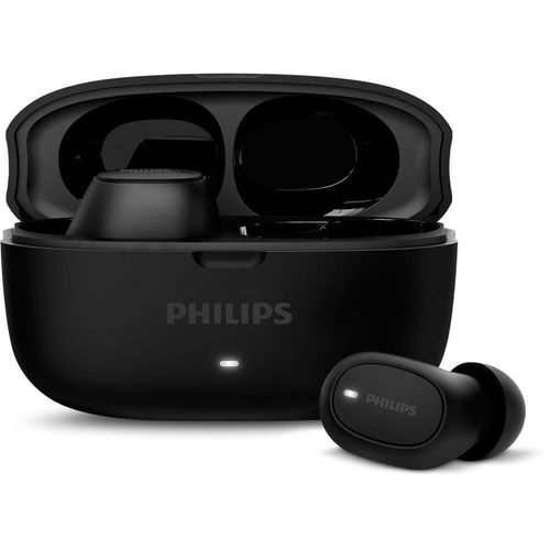 Fone de ouvido philips tat2500bk/00 intra-auricular true wireless bluetooth cancelamento de ruído 24h bateria preto