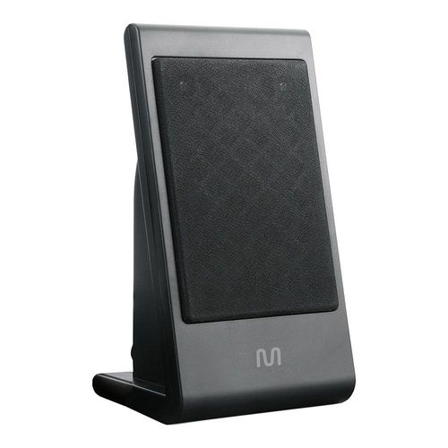 Caixas de som 2.0 3w rms alimentação usb conexão p2 controle volume cinza - sp009