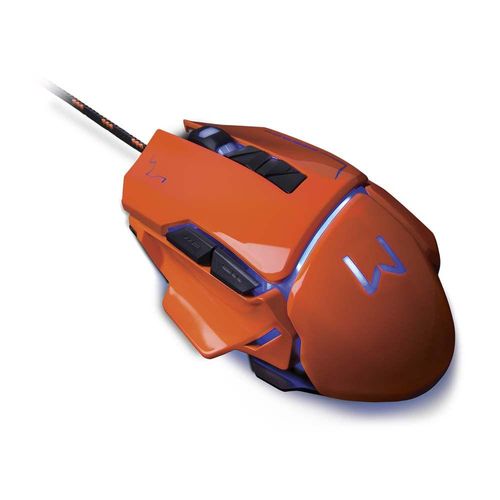 Mouse gamer 3200dpi warrior ivor laranja - mo263