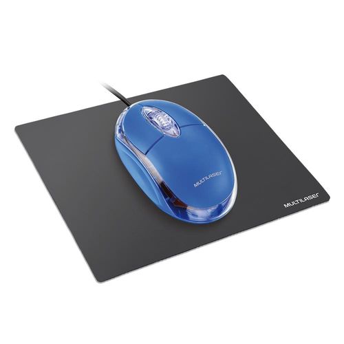 Caixa com 40 mouse pads cores sortidas multilaser - ac066
