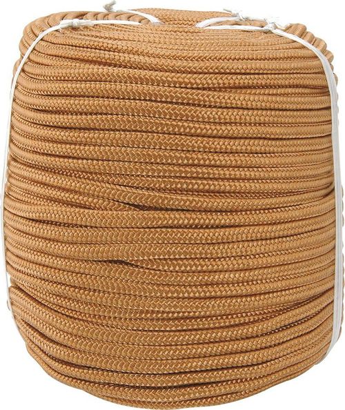 Corda trançada 4,0mm 4,5kg 405m ouro po vonder